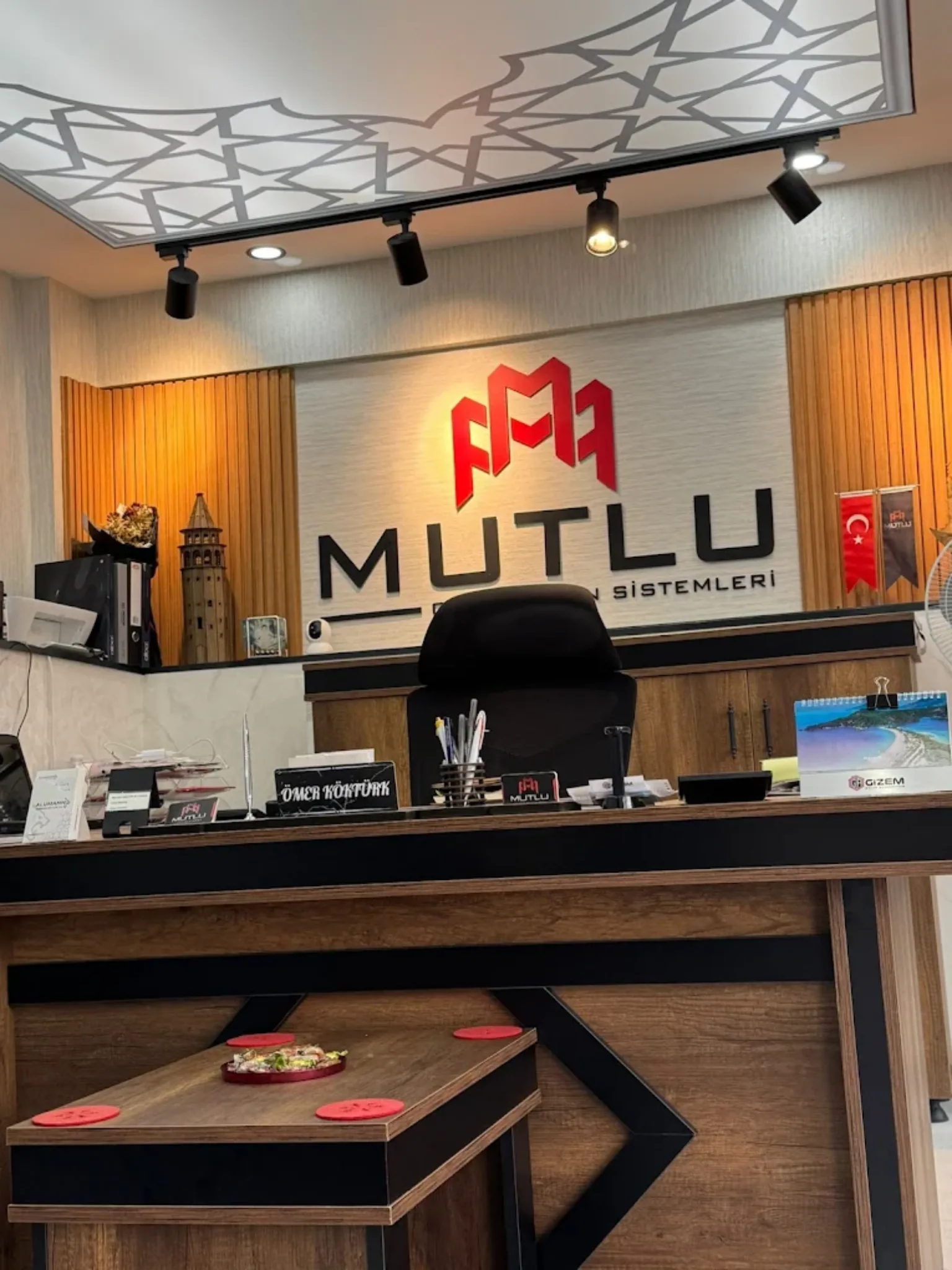 Mutlu Cam Balkon Kırşehir ofis ve showroom